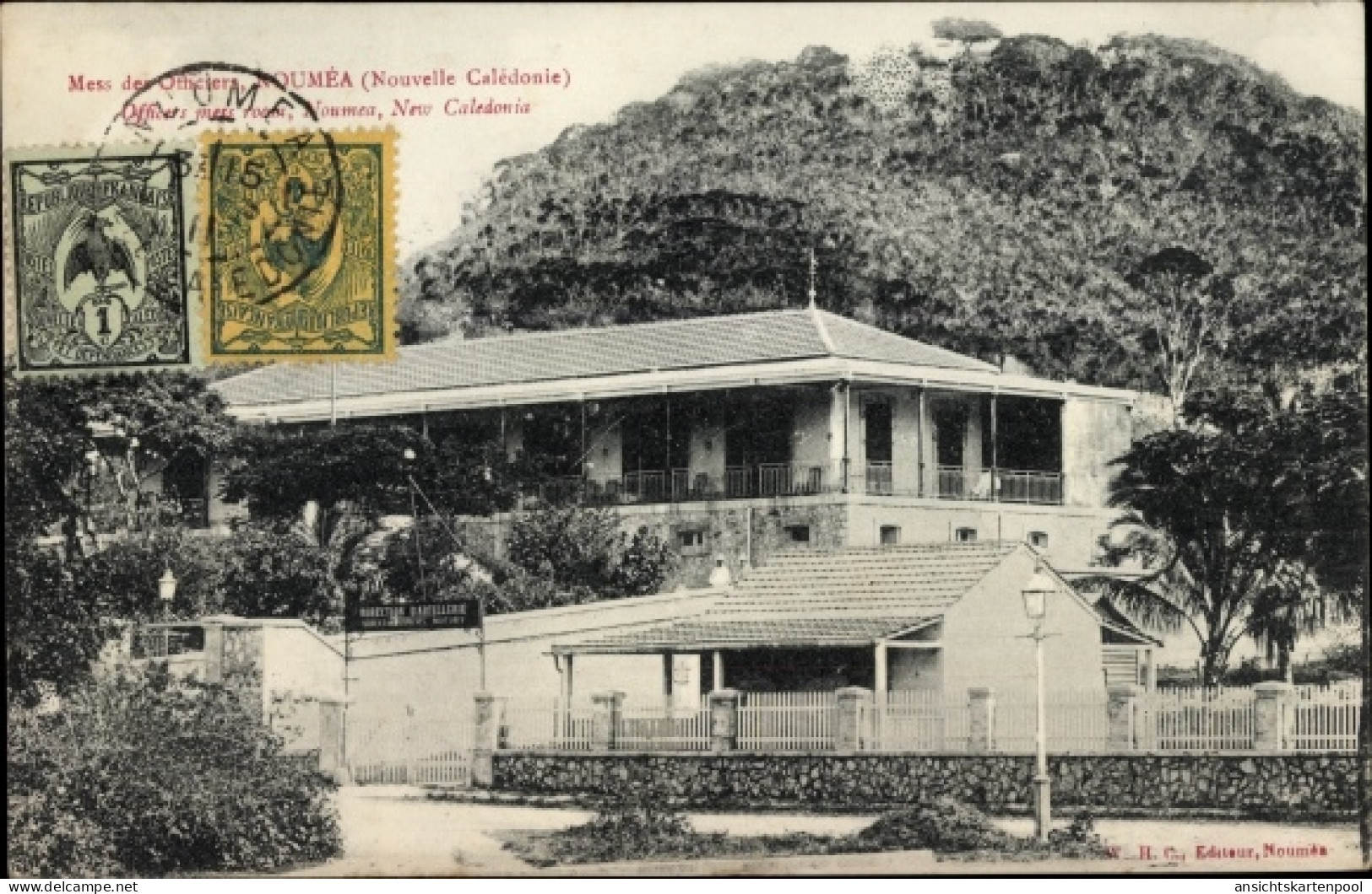 CPA Noumea Neukaledonien, Mess des Officiers