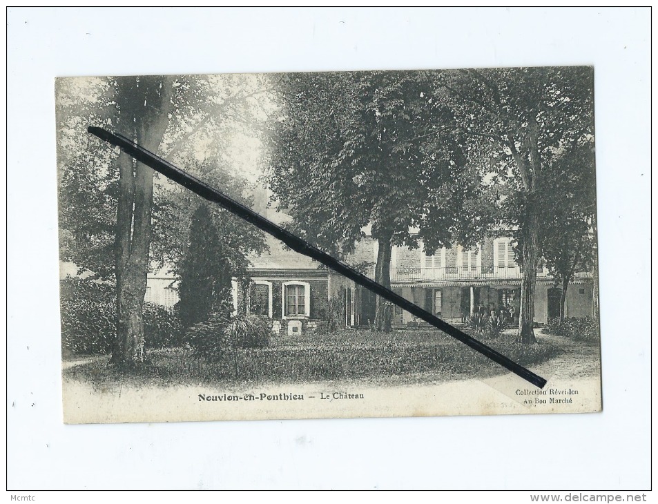 CPA  -  Nouvion en Ponthieu  - Le Château