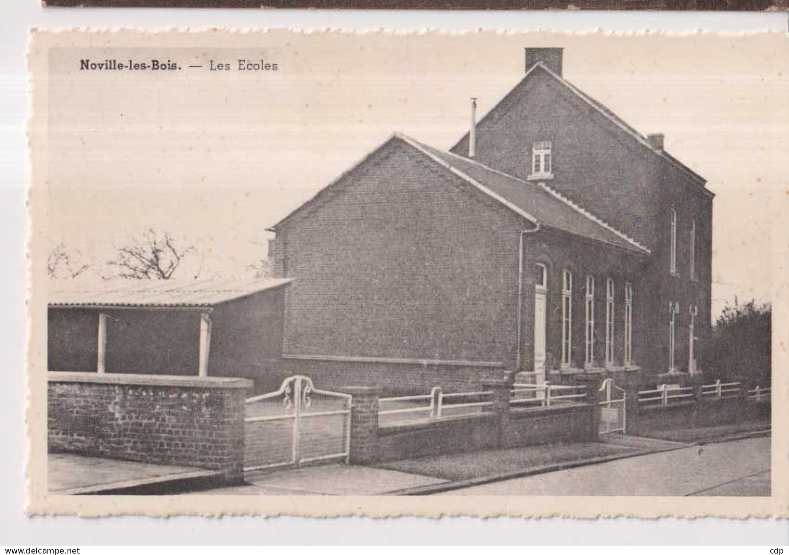 CPA NOVILLE LES BOIS  écoles