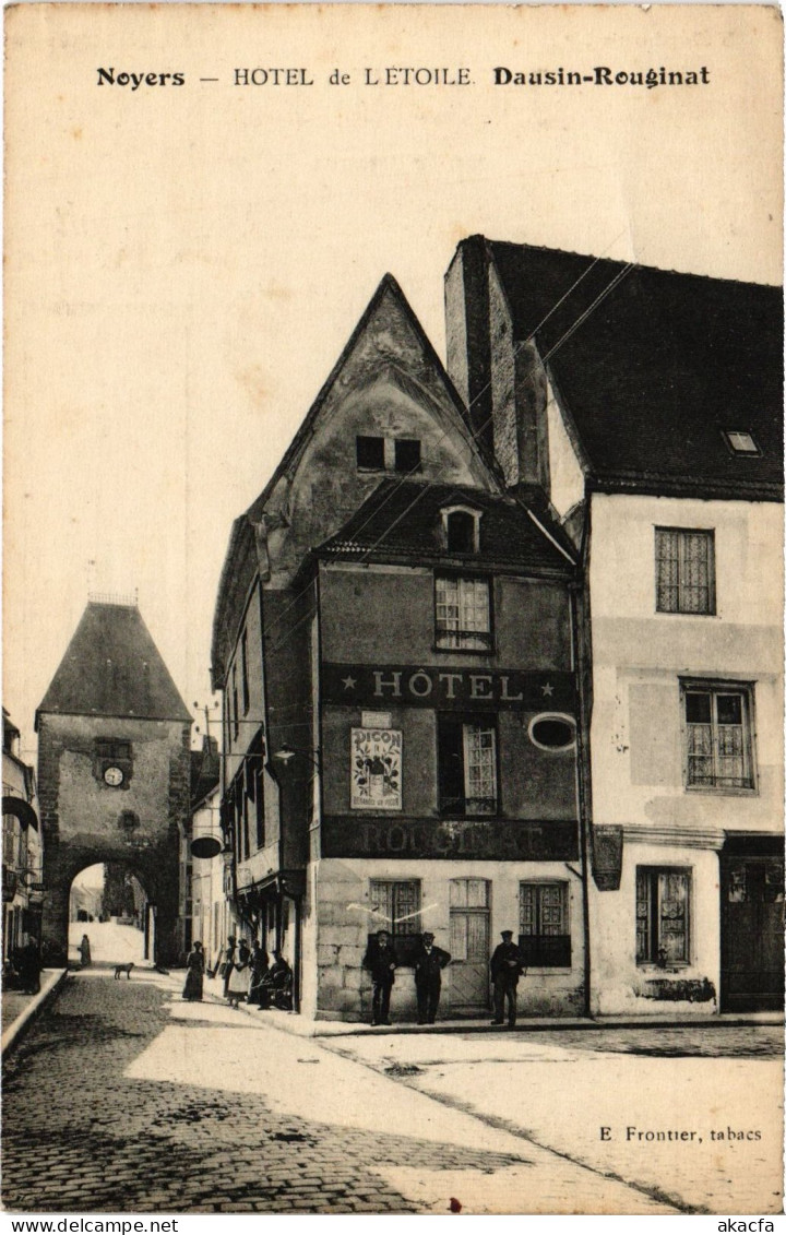 CPA Noyers-sur-Serein Hotel de l'Etoile FRANCE (1451677)