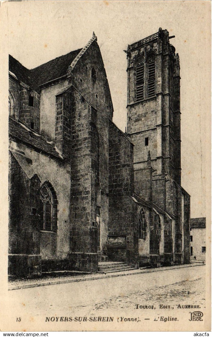CPA NOYERS-sur-SEREIN - L'Église (658467)