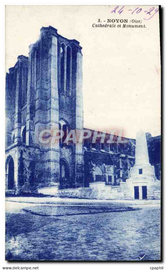 CPA Noyon Cathedrale et Monument