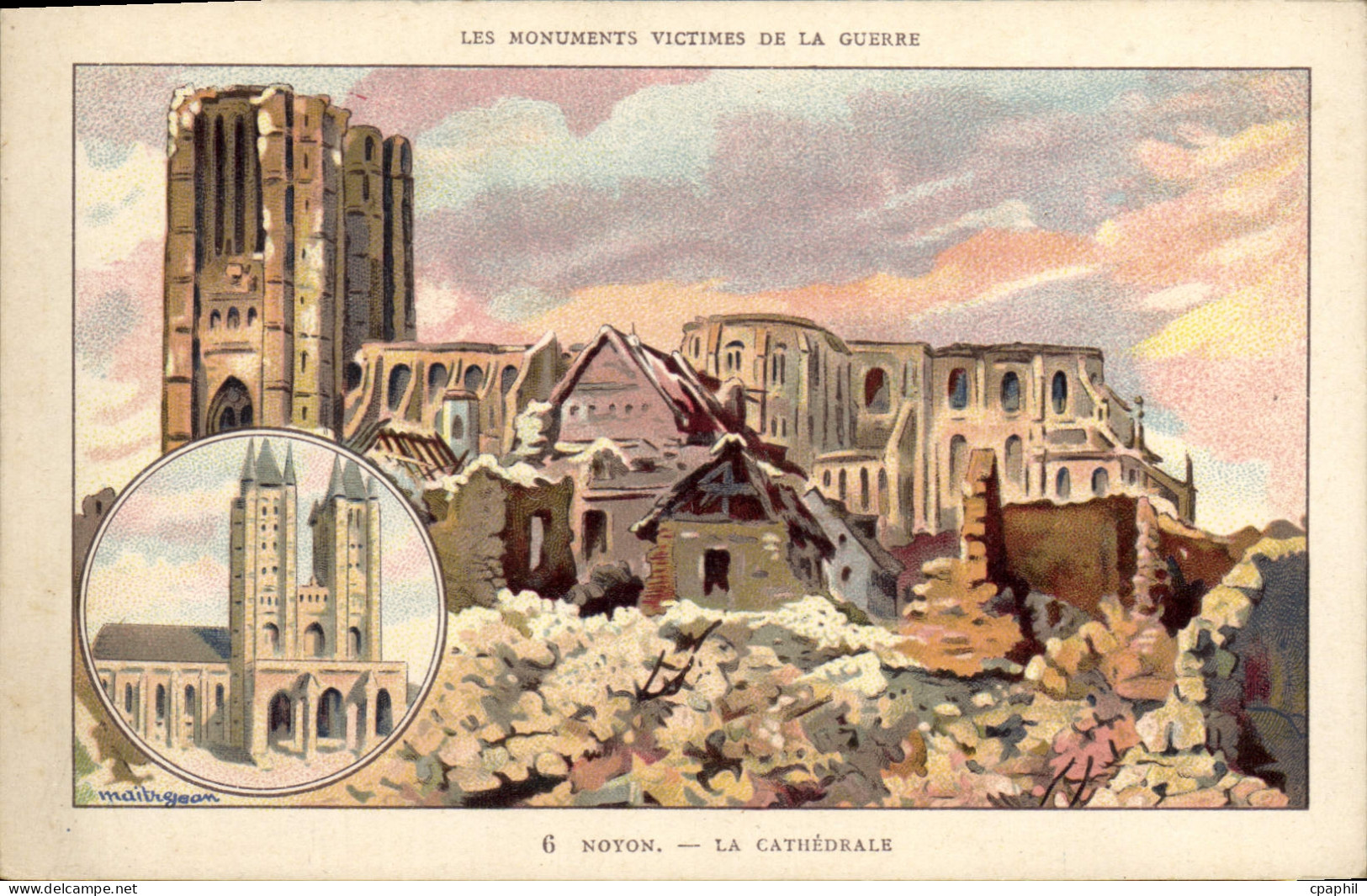 CPA Noyon La Cathedrale