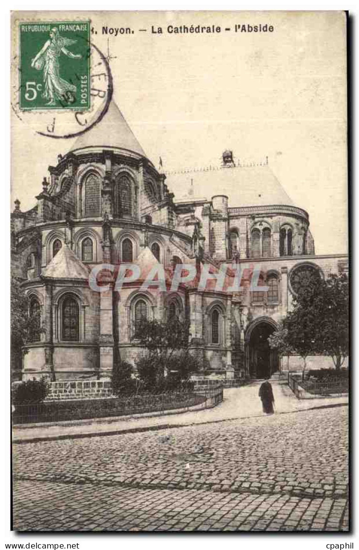CPA Noyon La Cathedrale I'Abside