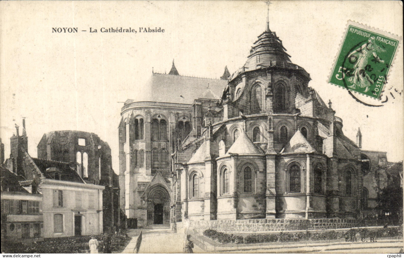 CPA Noyon Le Cathedrale l'Abside