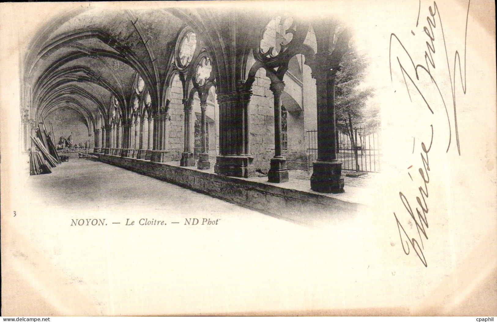 CPA Noyon le Cloitre