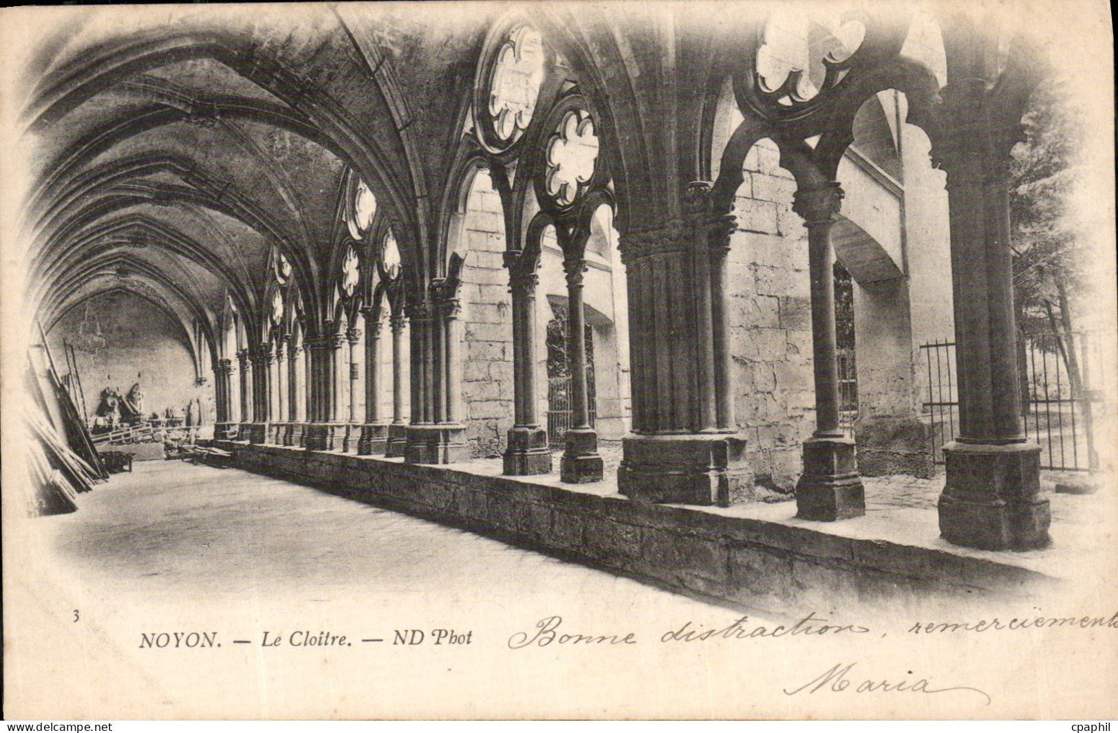 CPA Noyon le Cloitre