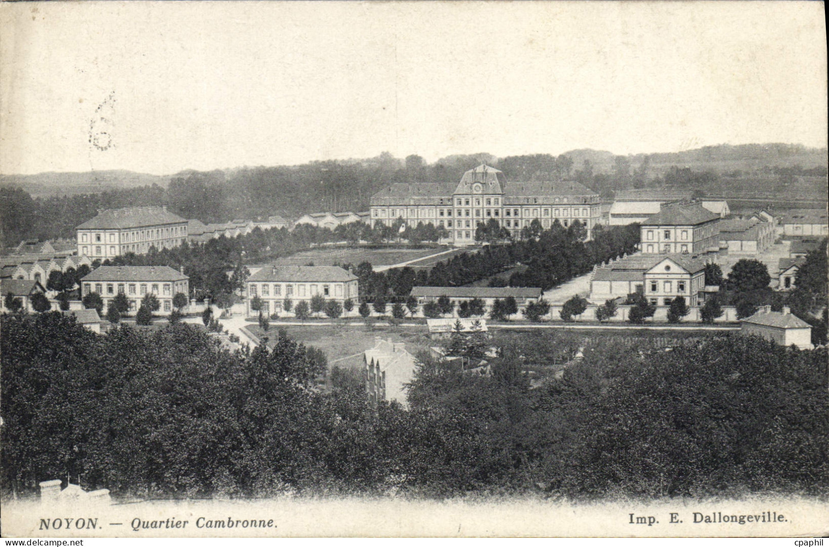 CPA Noyon Quartier Cambronne