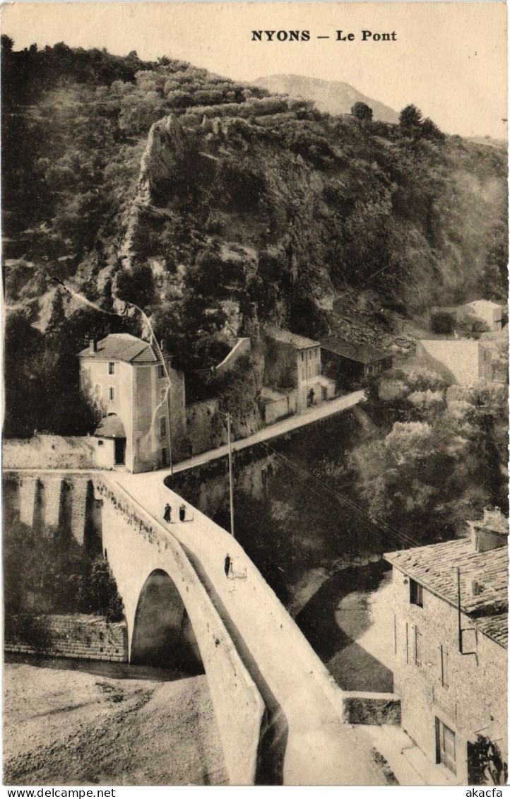 CPA Nyons Le Pont (1278010)
