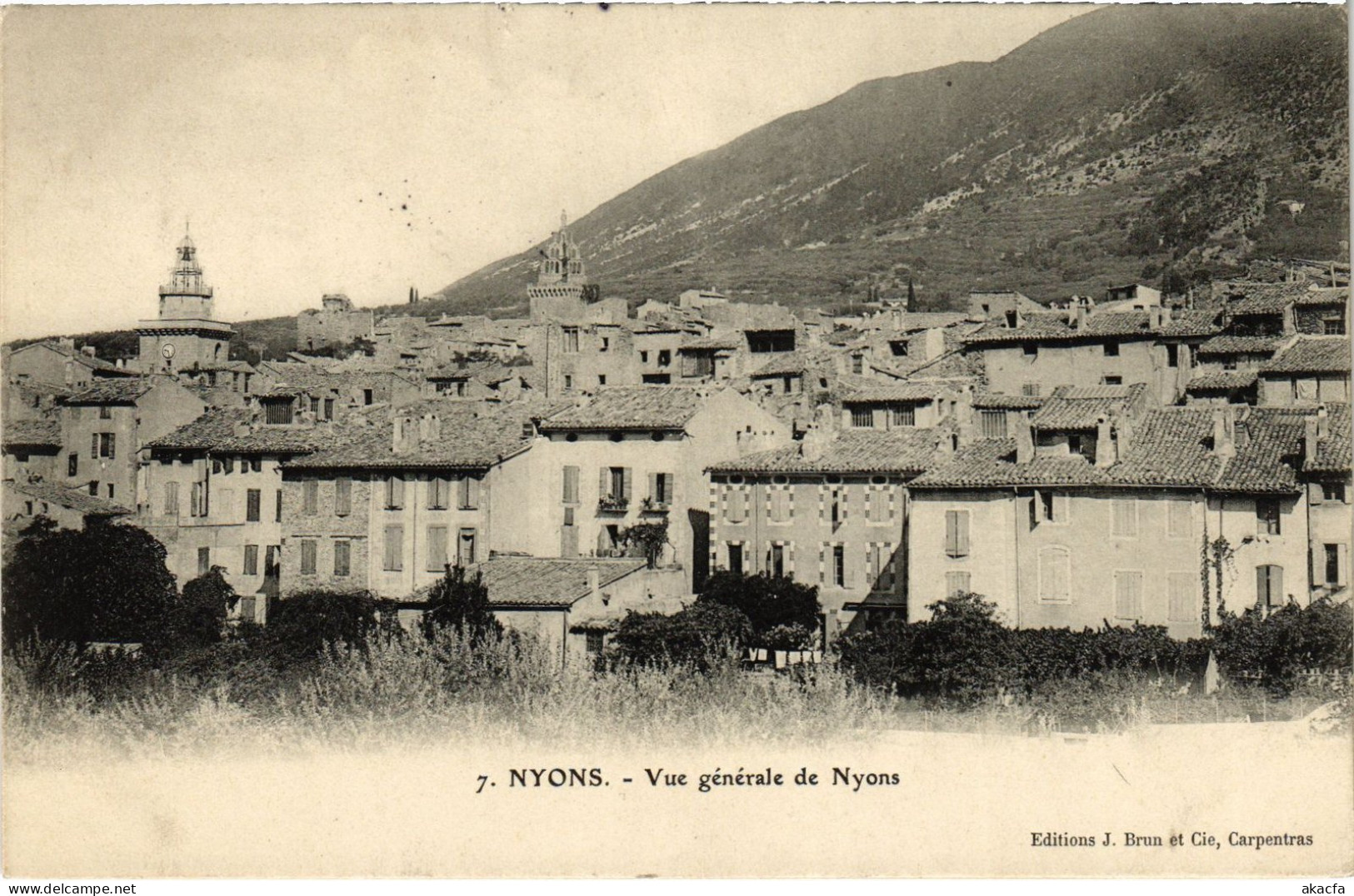 CPA Nyons vue générale (1278011)