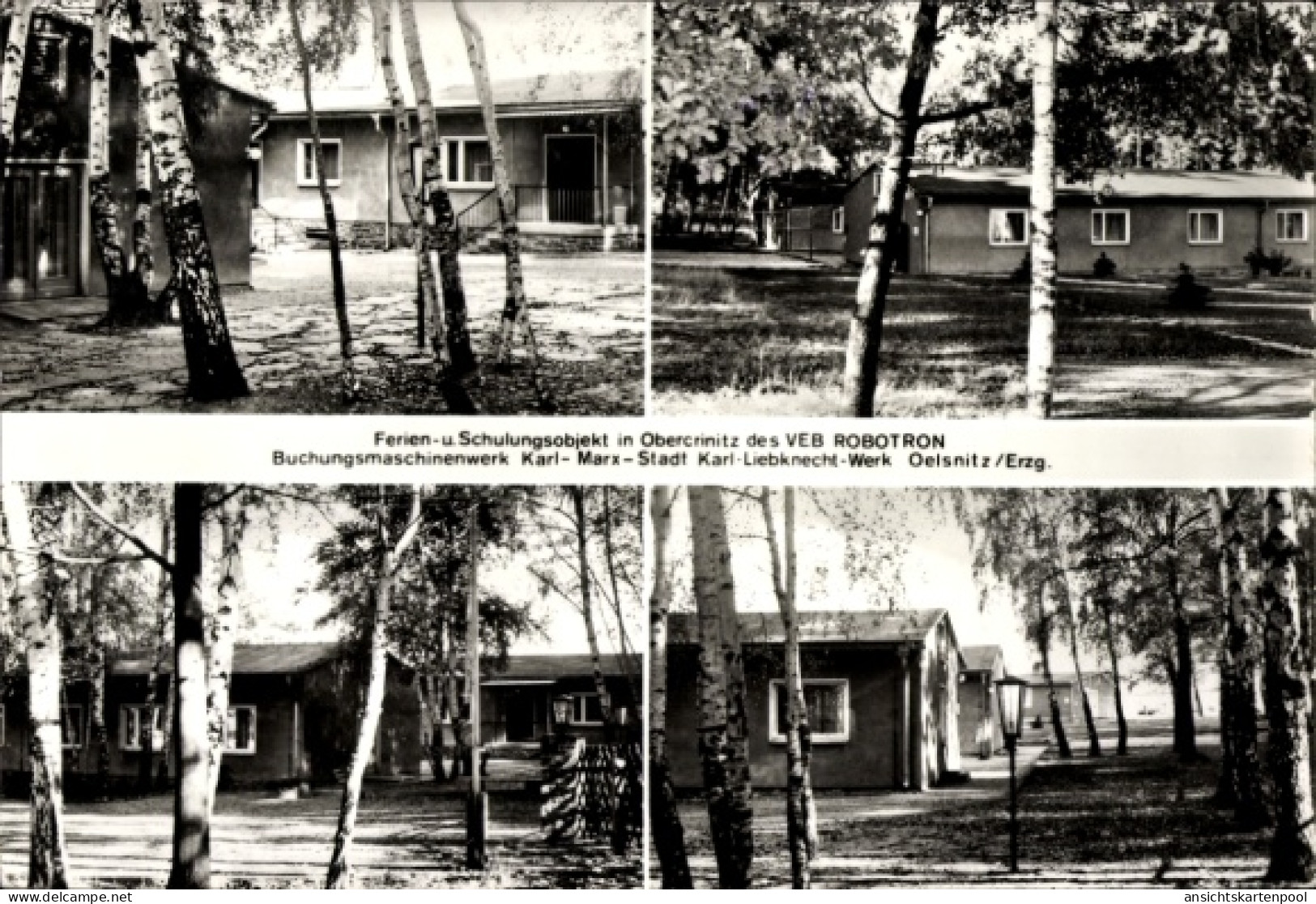 CPA Obercrinitz Crinitzberg in Sachsen, Ferien- und Schulungsobjekt VEB Robotron