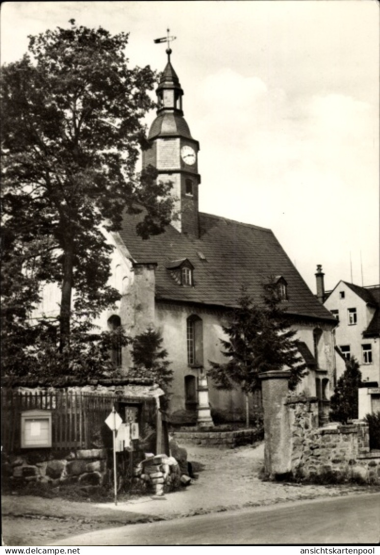 CPA Obercrinitz Crinitzberg in Sachsen, Kirche