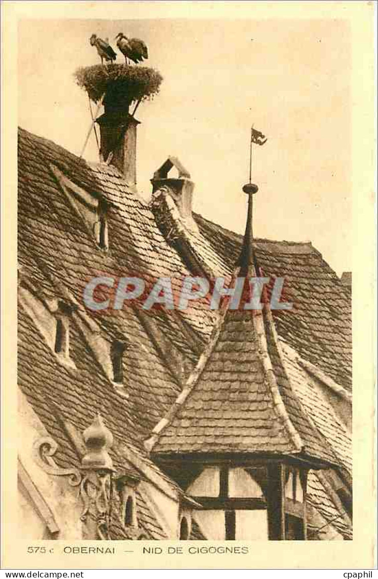 CPA Obernai Nid de Cigognes