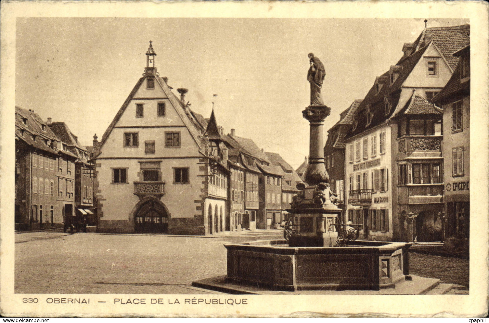 CPA Obernai Place de la Republique