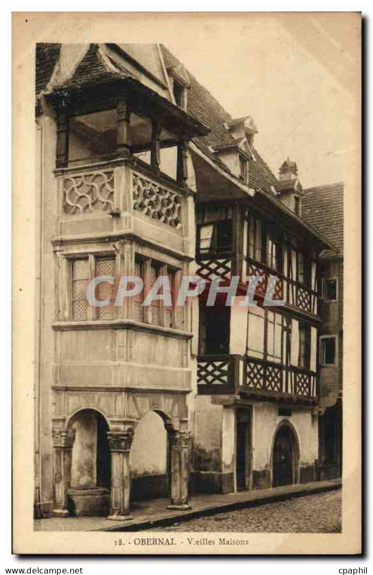 CPA Obernai Vieilles Maisons