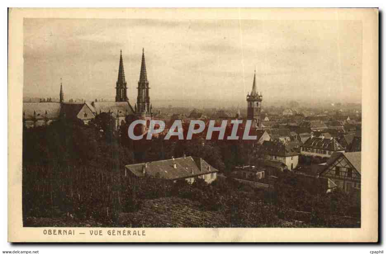 CPA Obernai Vue Generale