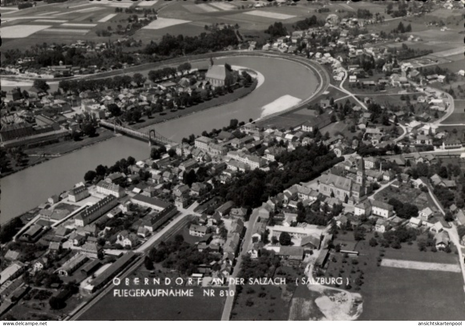 CPA Oberndorf an der Salzach bei Salzburg Österreich, Oberndorf an der Salzach (Salzburg), Flieger