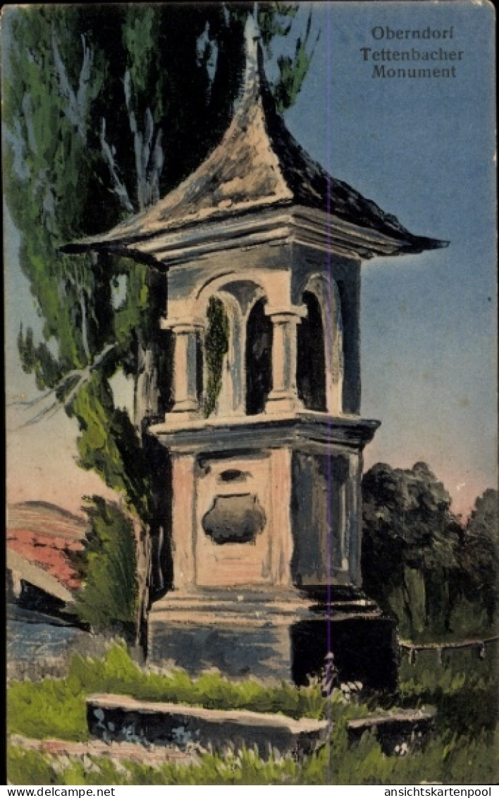 CPA Oberndorf bei Salzburg, Tettenbacher Monument