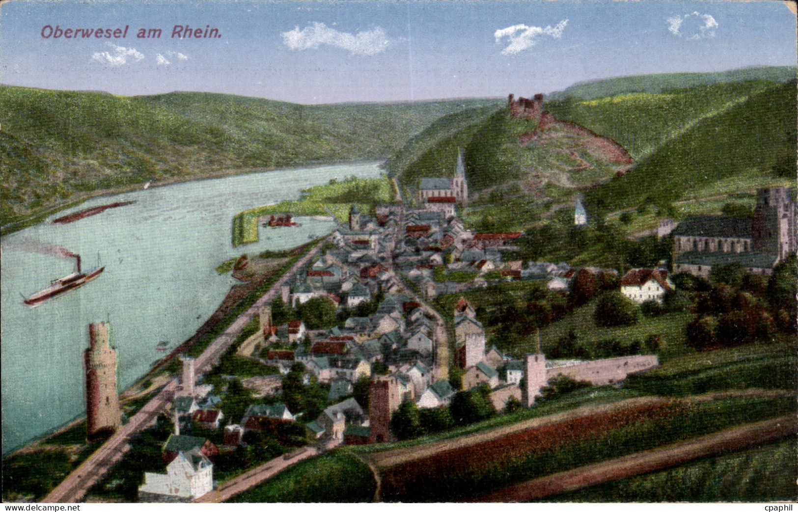 CPA Oberwesel am Rhein