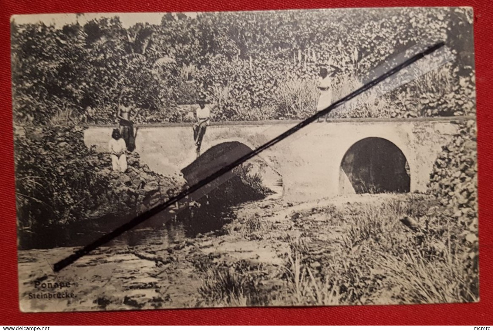 CPA - Océanie - Micronésie - Ponape Steinbrücke