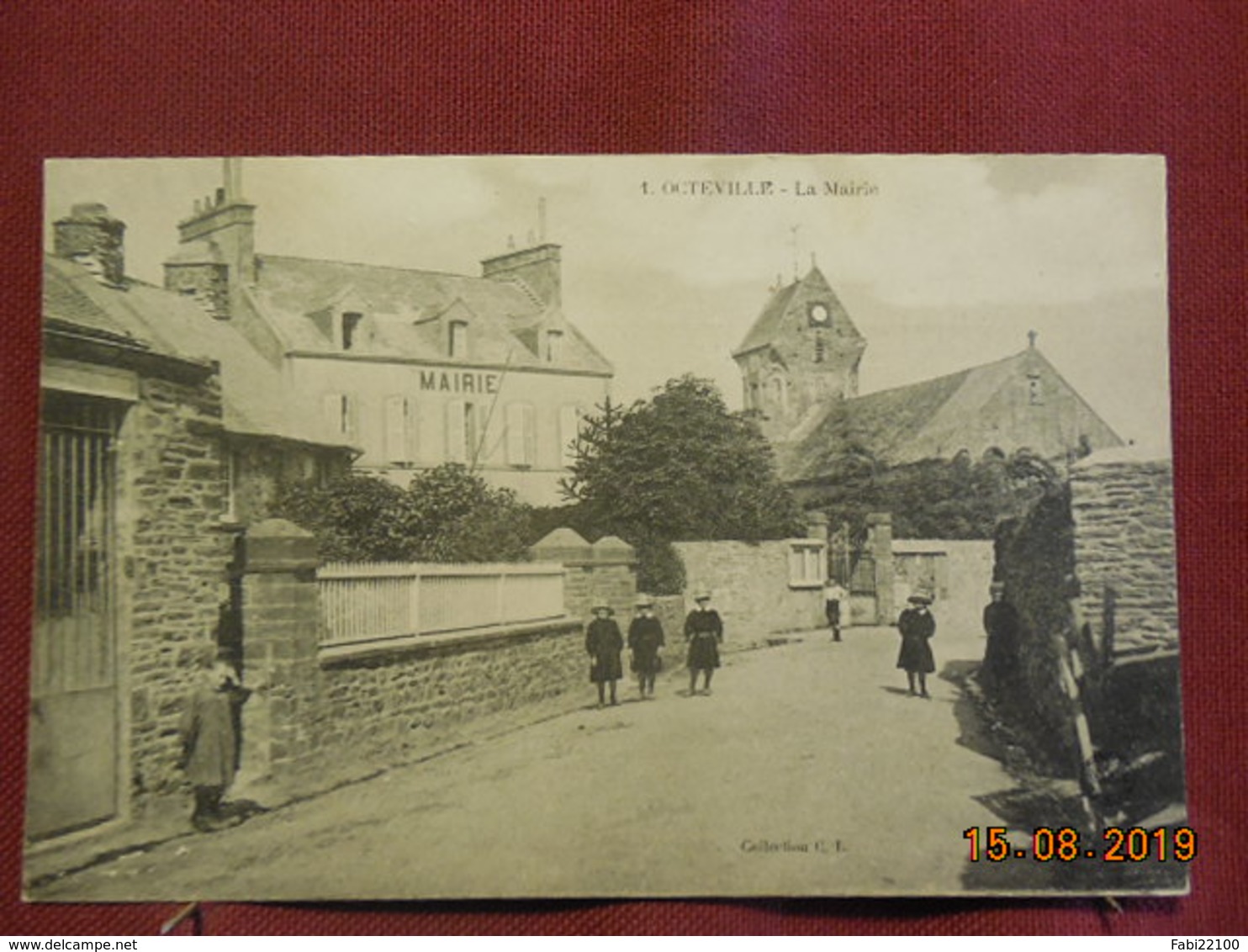 CPA - Octeville - La Mairie