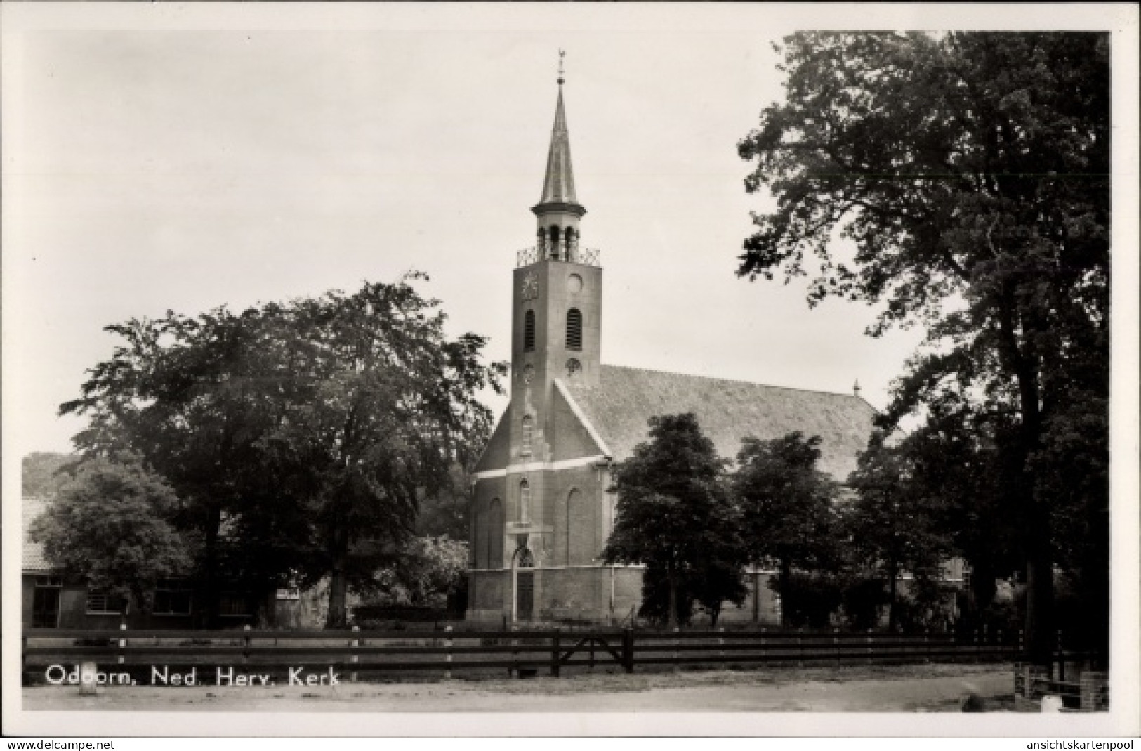 CPA Odoorn Drenthe Niederlande, Ned. Herv. Kerk