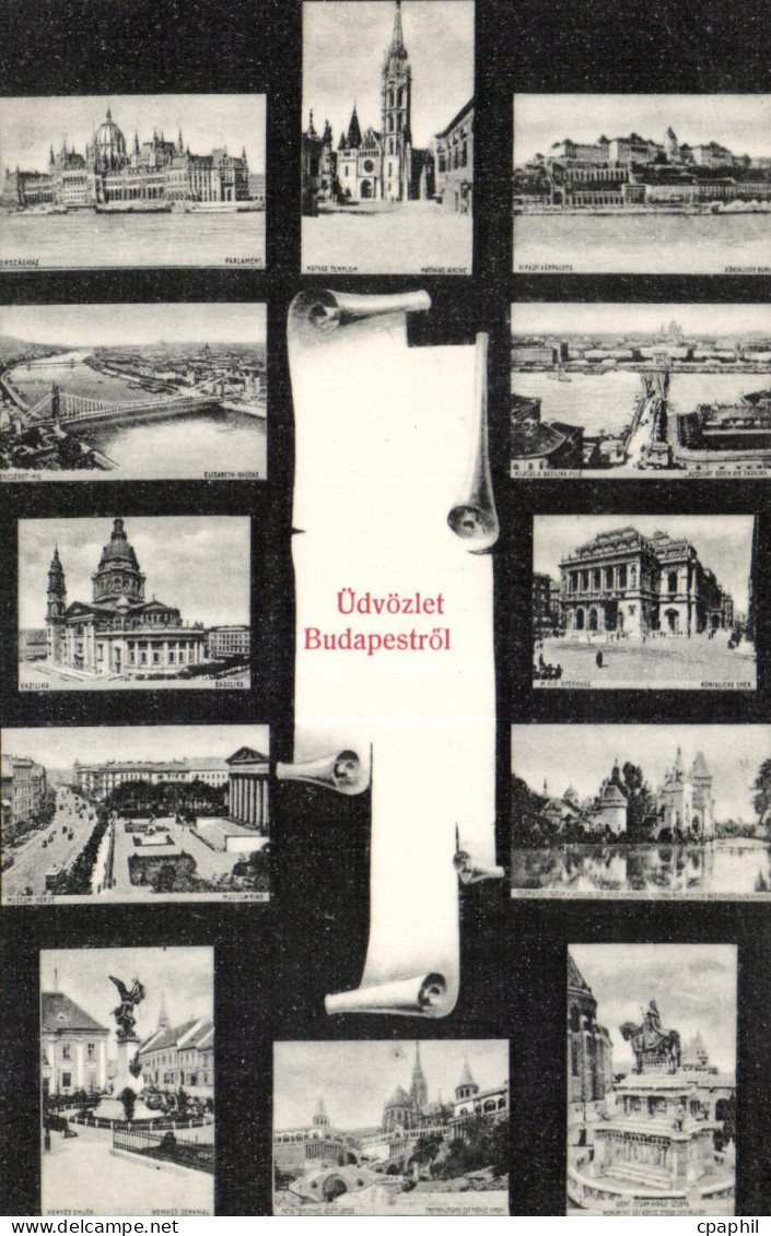 CPA Odvozlet Budapestrol Hongrie Hungary