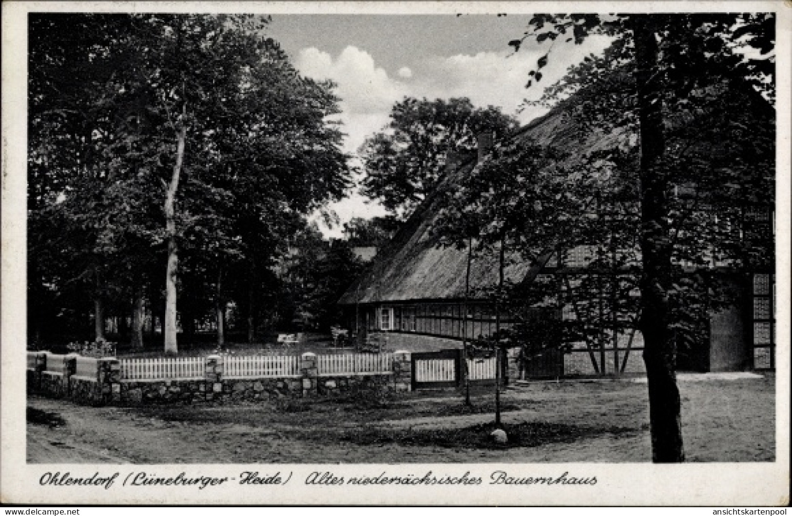 CPA Ohlendorf Seevetal in Niedersachsen, Altes niedersächsisches Bauernhaus