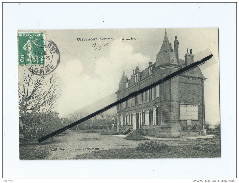 CPA  -  Oisemont  - Le Château