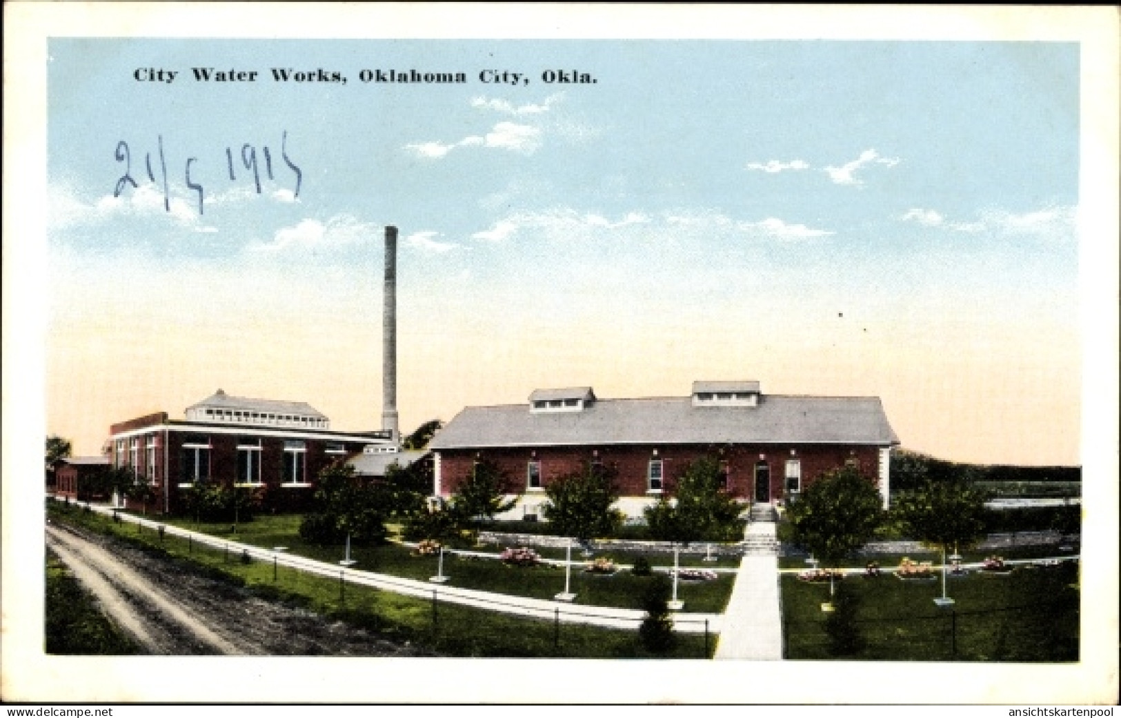 CPA Oklahoma City Oklahoma USA, Stadtwasserwerke