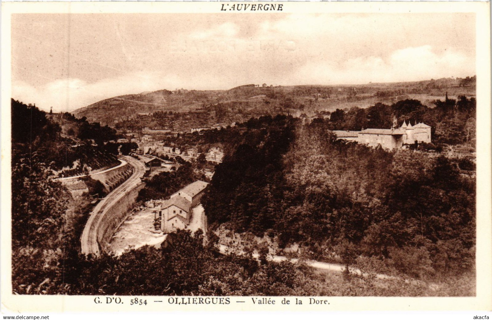 CPA OLLIERGUES Vallee de la Dore (1256846)