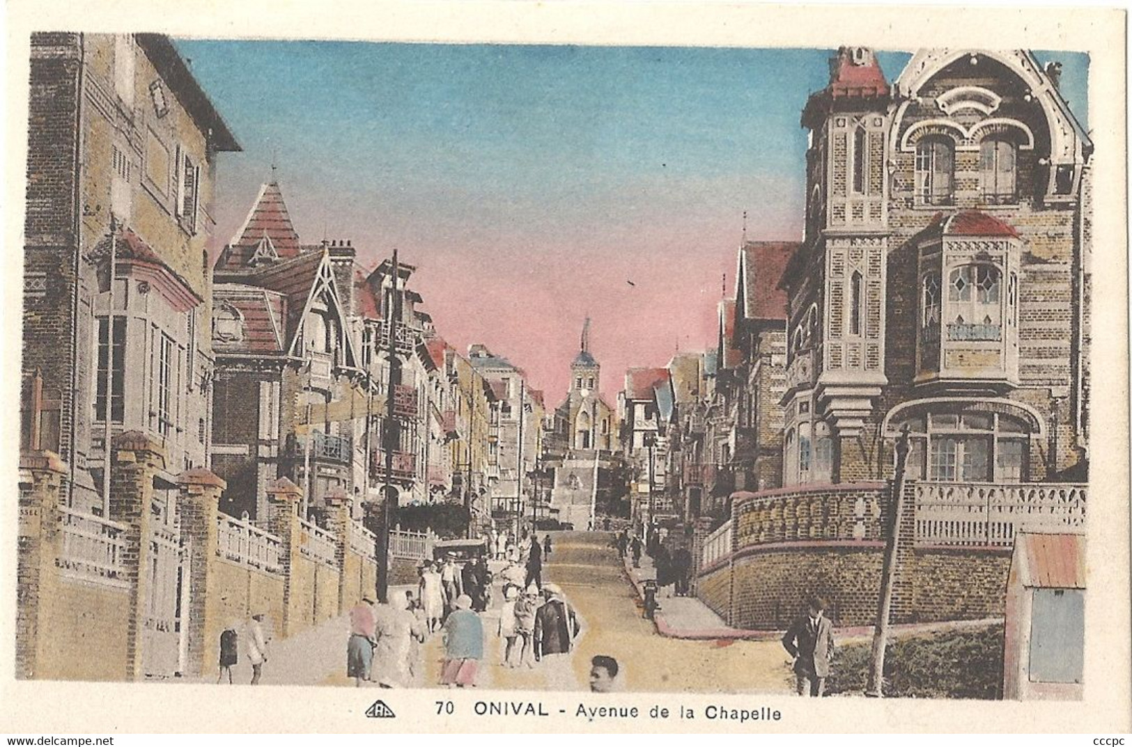 CPA Onival Avenue de la Chapelle