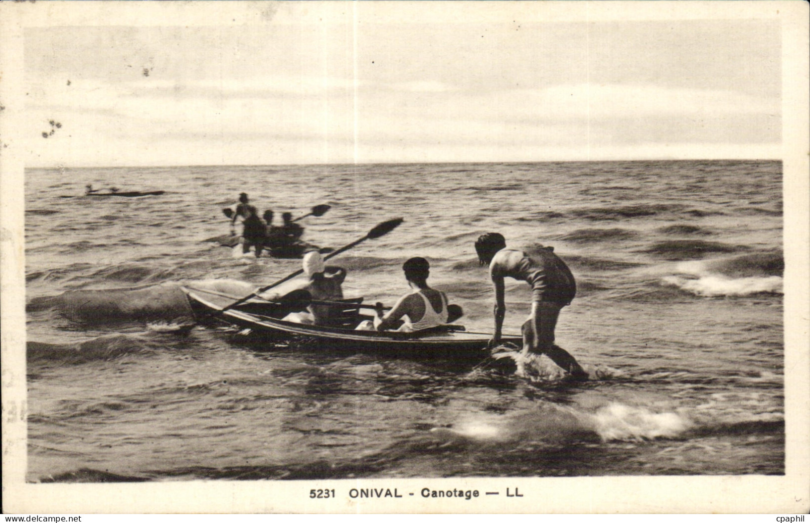 CPA Onival Canotage