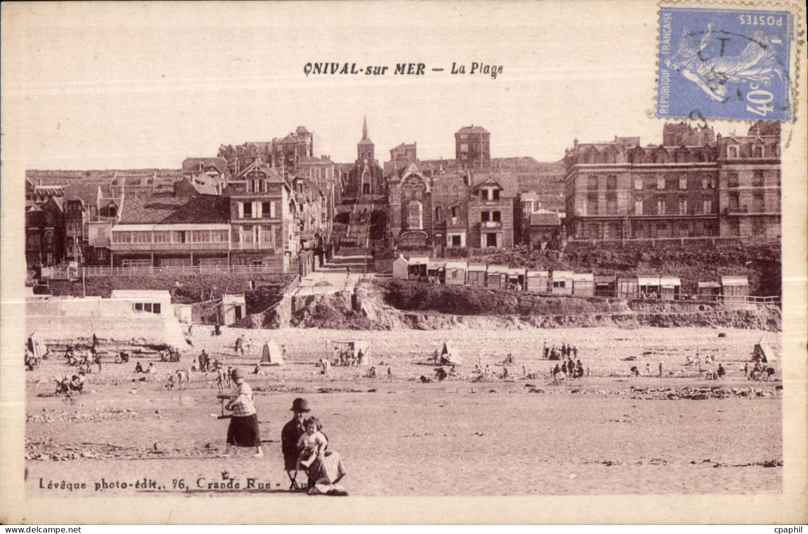 CPA Onival sur Mer La Plage