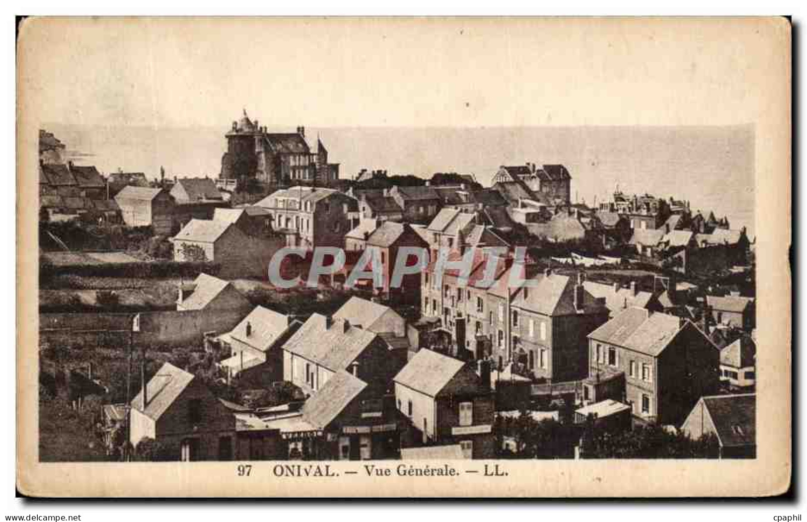 CPA Onival Vue Generale