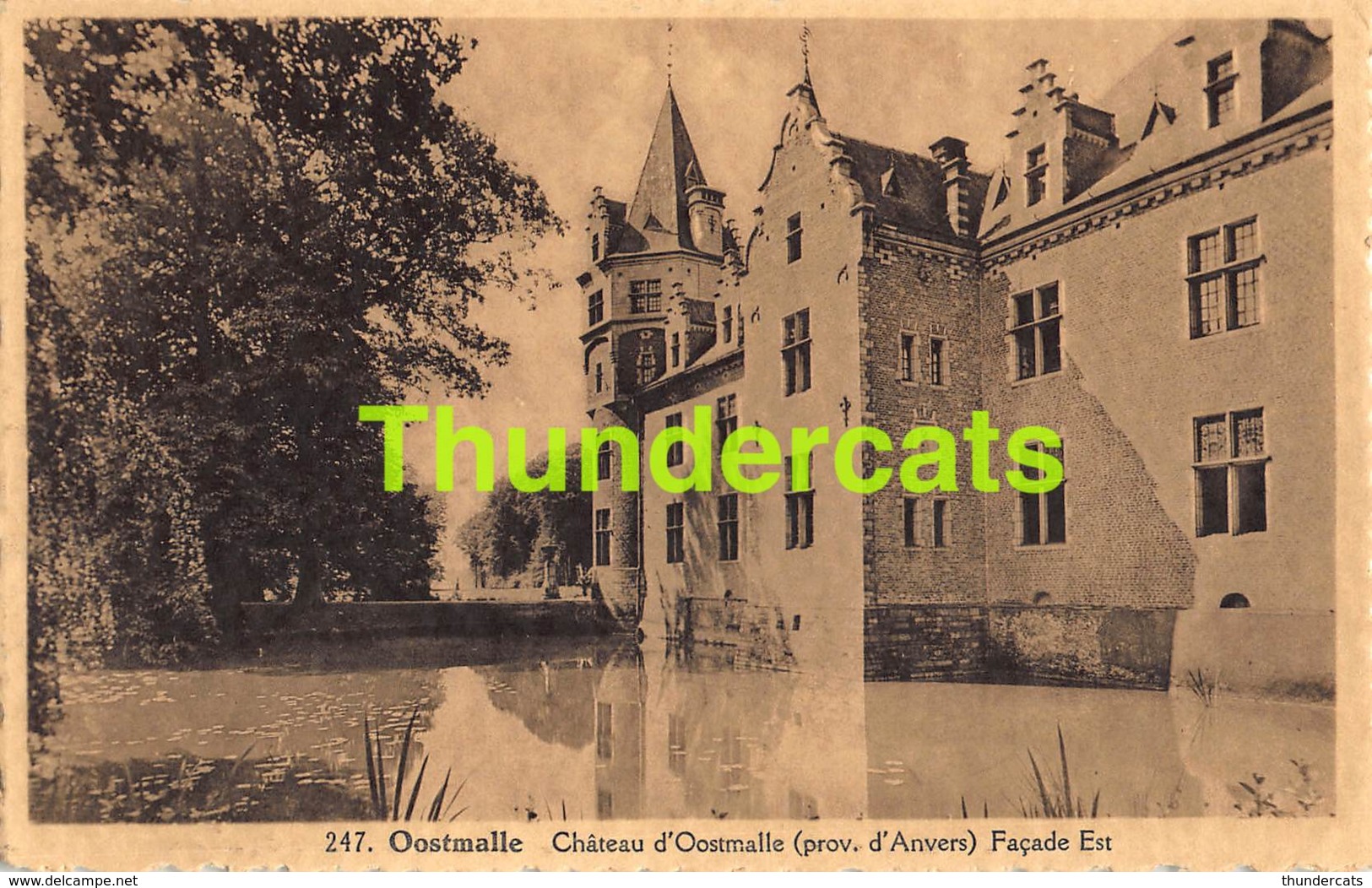 CPA OOSTMALLE CHATEAU D'OOSTMALLE MALLE