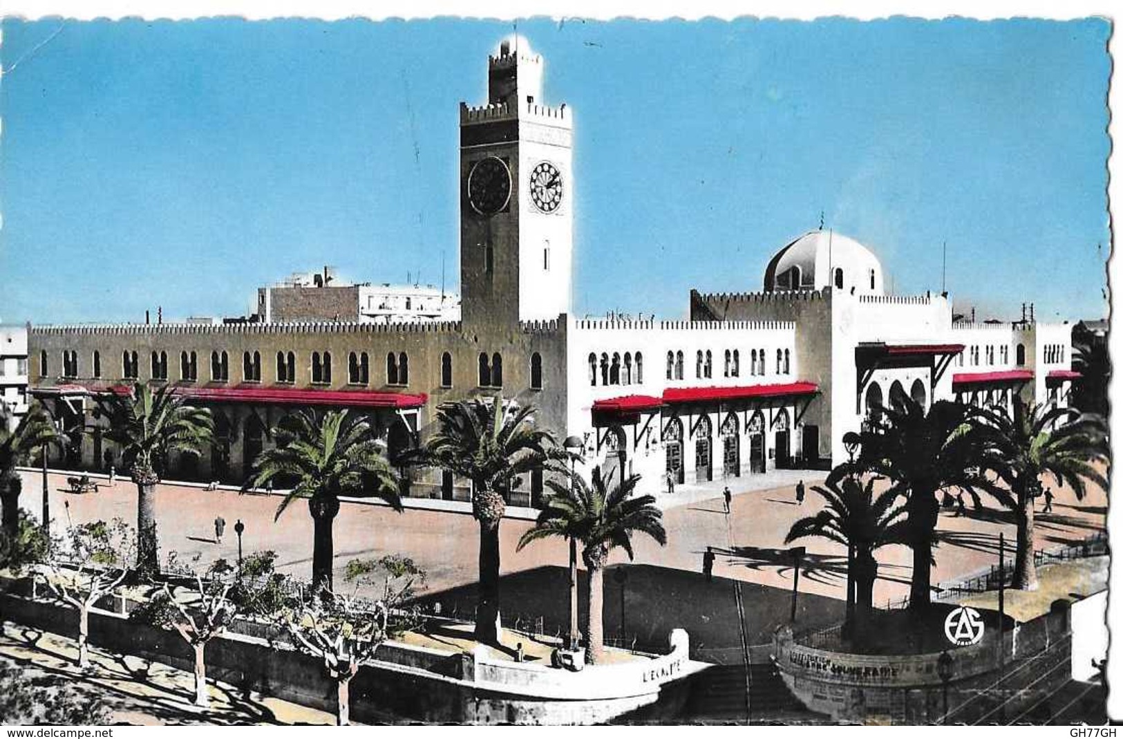 CPA ORAN -gare