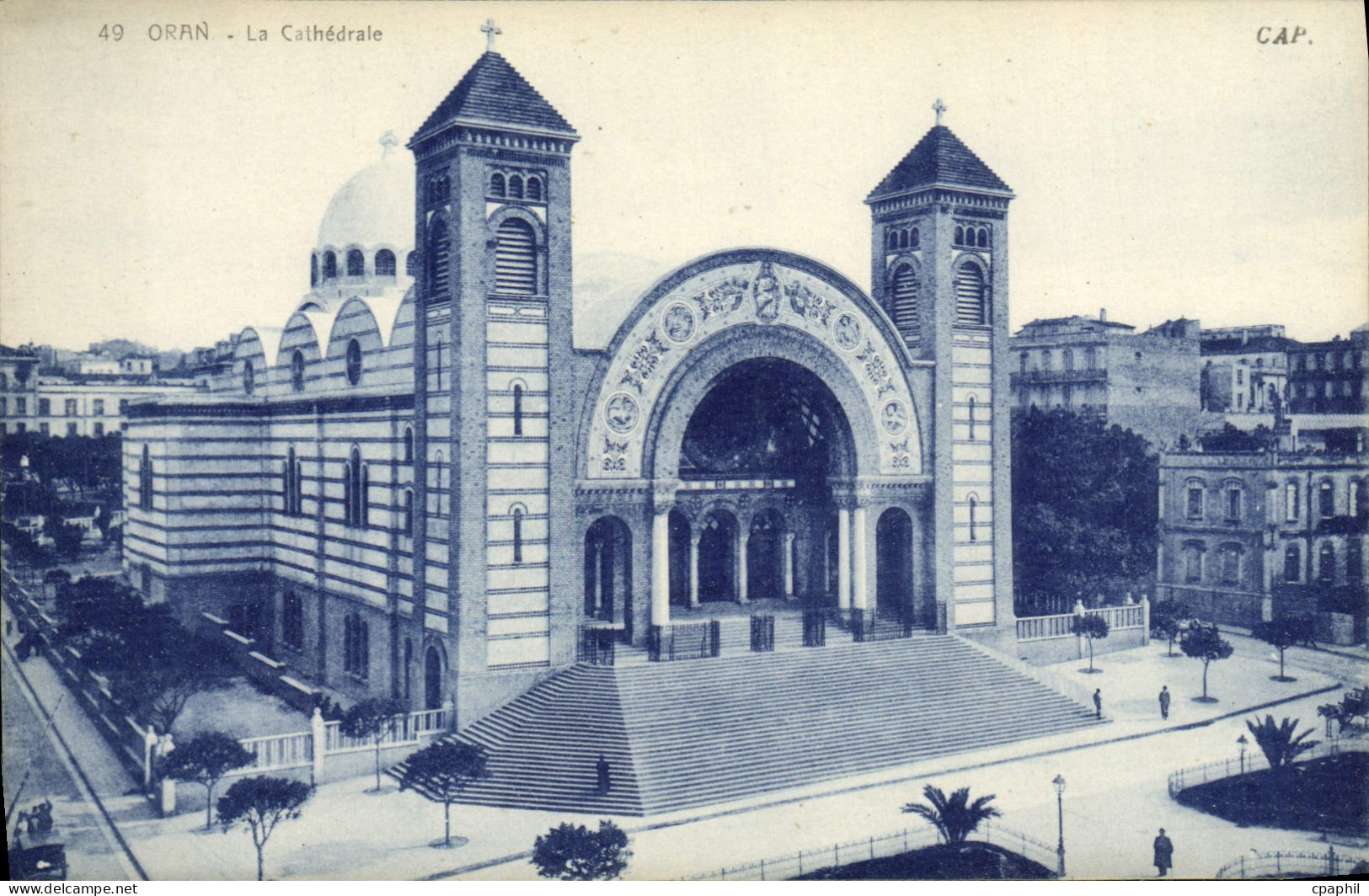 CPA Oran La Cathedrale