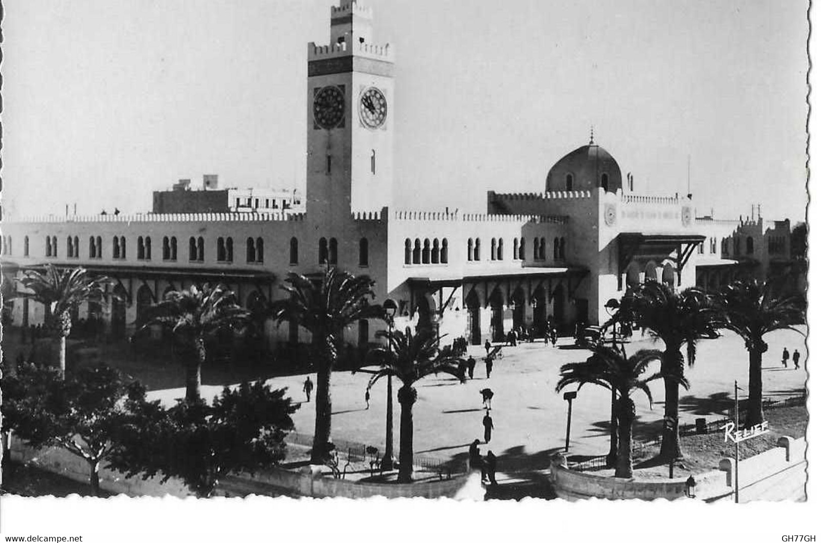 CPA ORAN -la gare