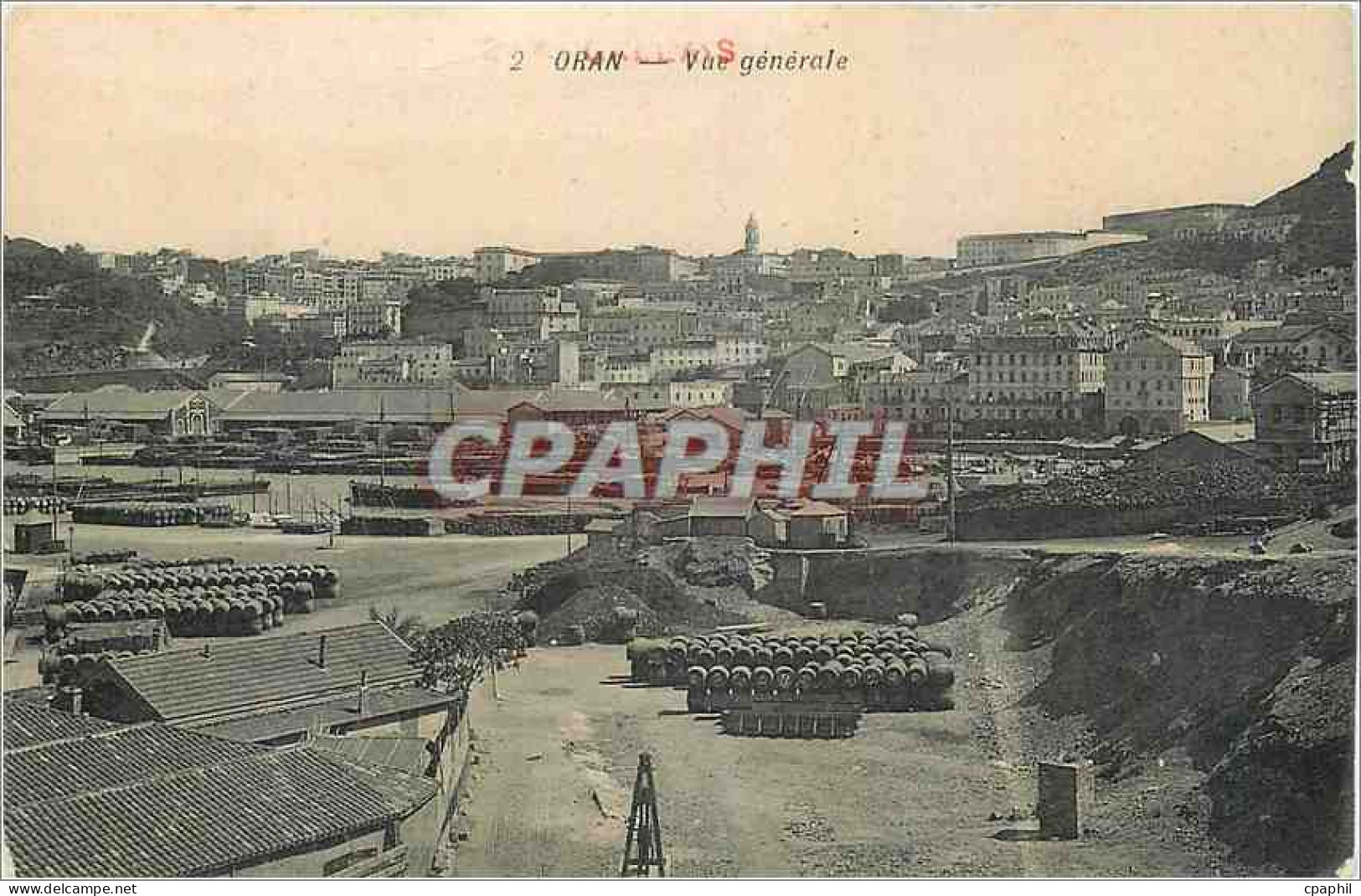 CPA Oran Vue generale