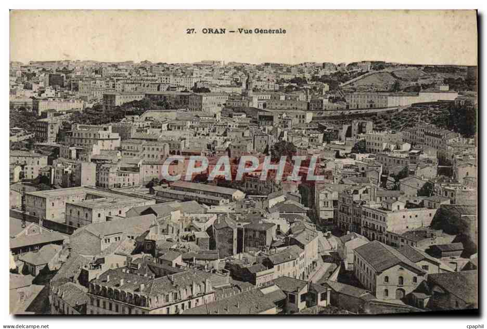 CPA Oran Vue Generale