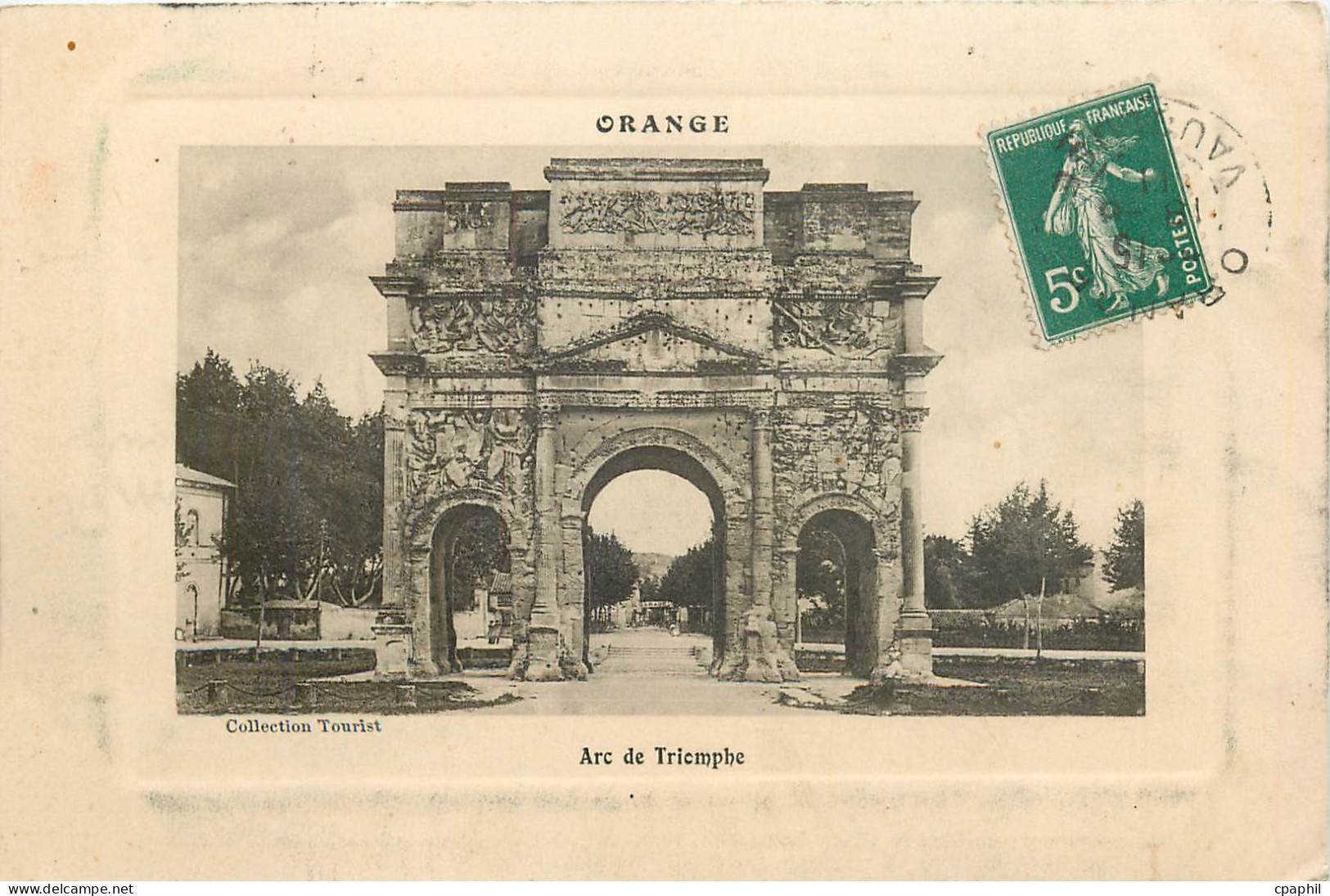 CPA Orange Arc de Triomphe