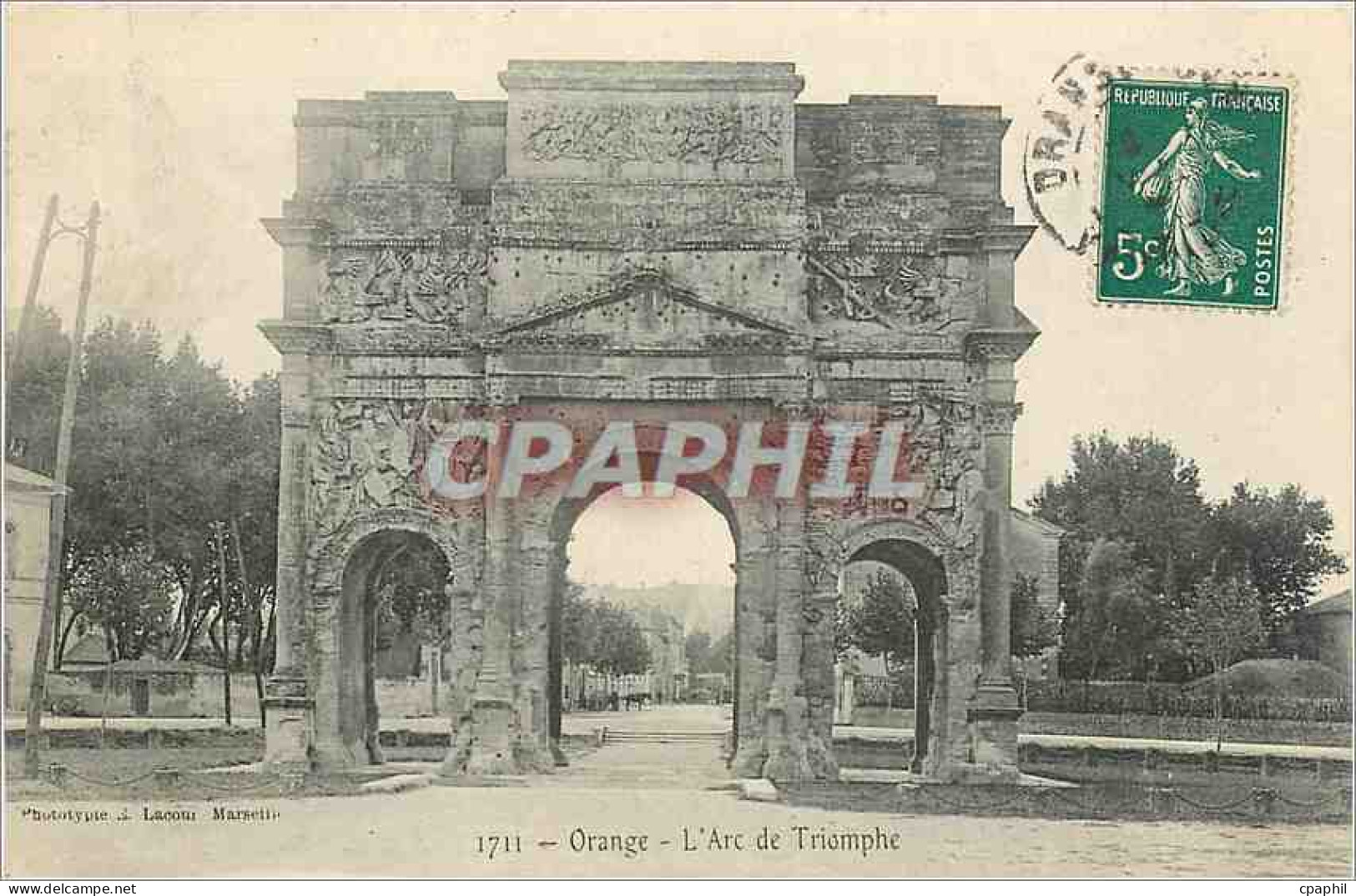 CPA Orange l'Arc de Triomphe