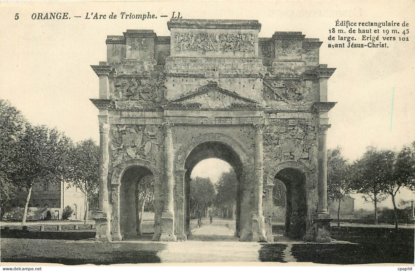 CPA Orange l'Arc de Triomphe