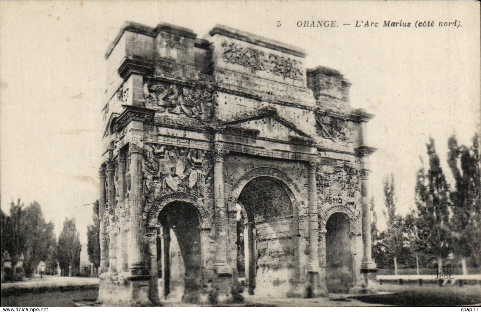 CPA Orange L'Arc Marius