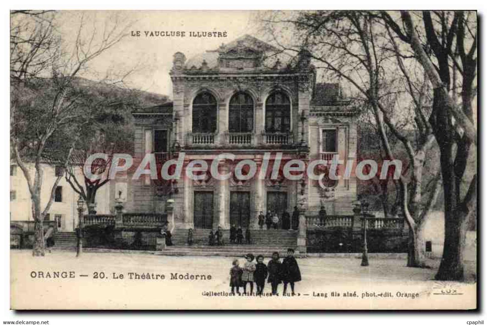 CPA Orange Le Theatre Moderne