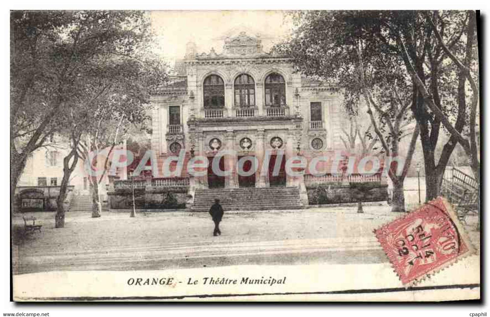 CPA Orange Le Theatre Municipal