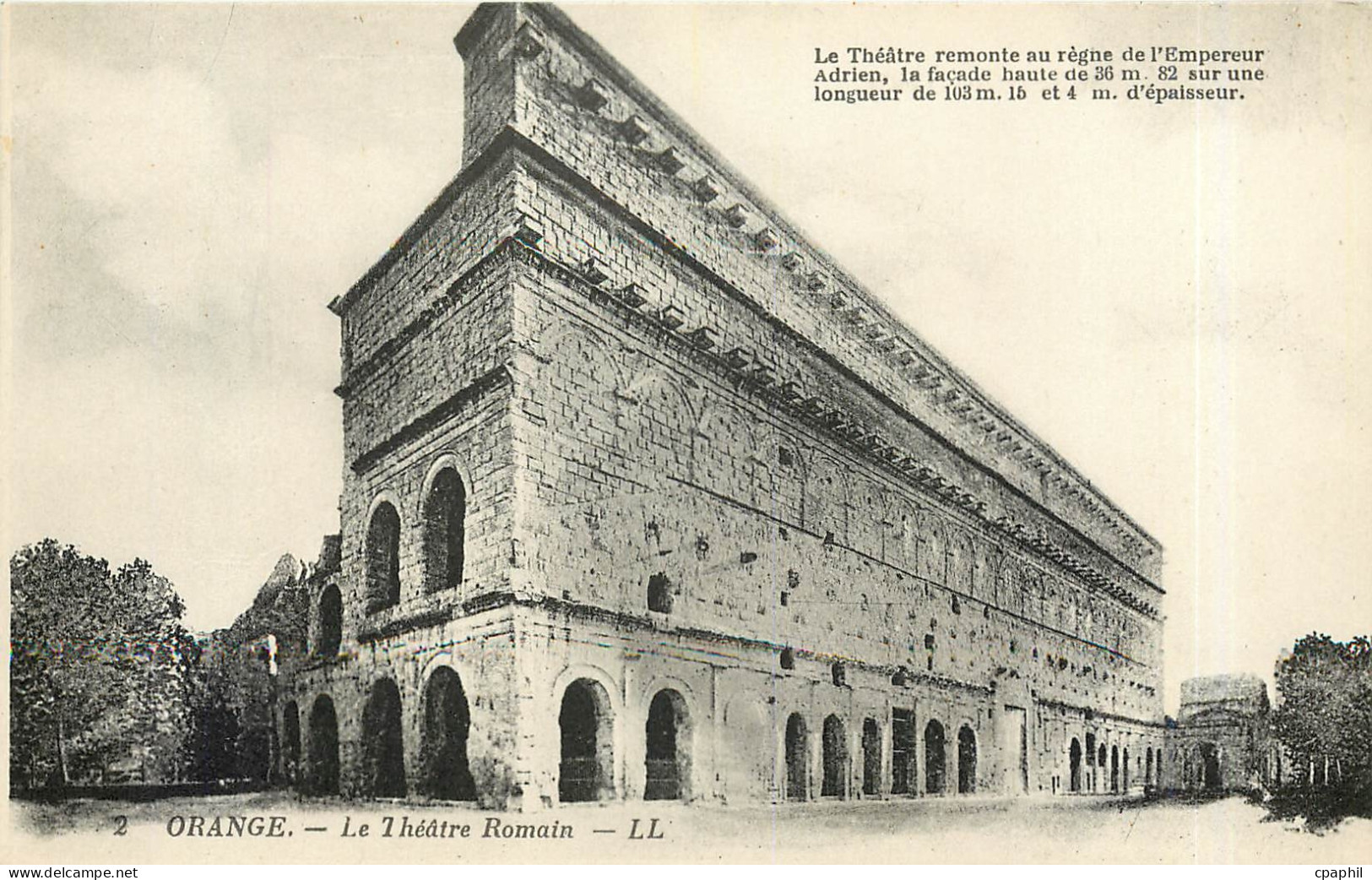 CPA Orange le theatre romain