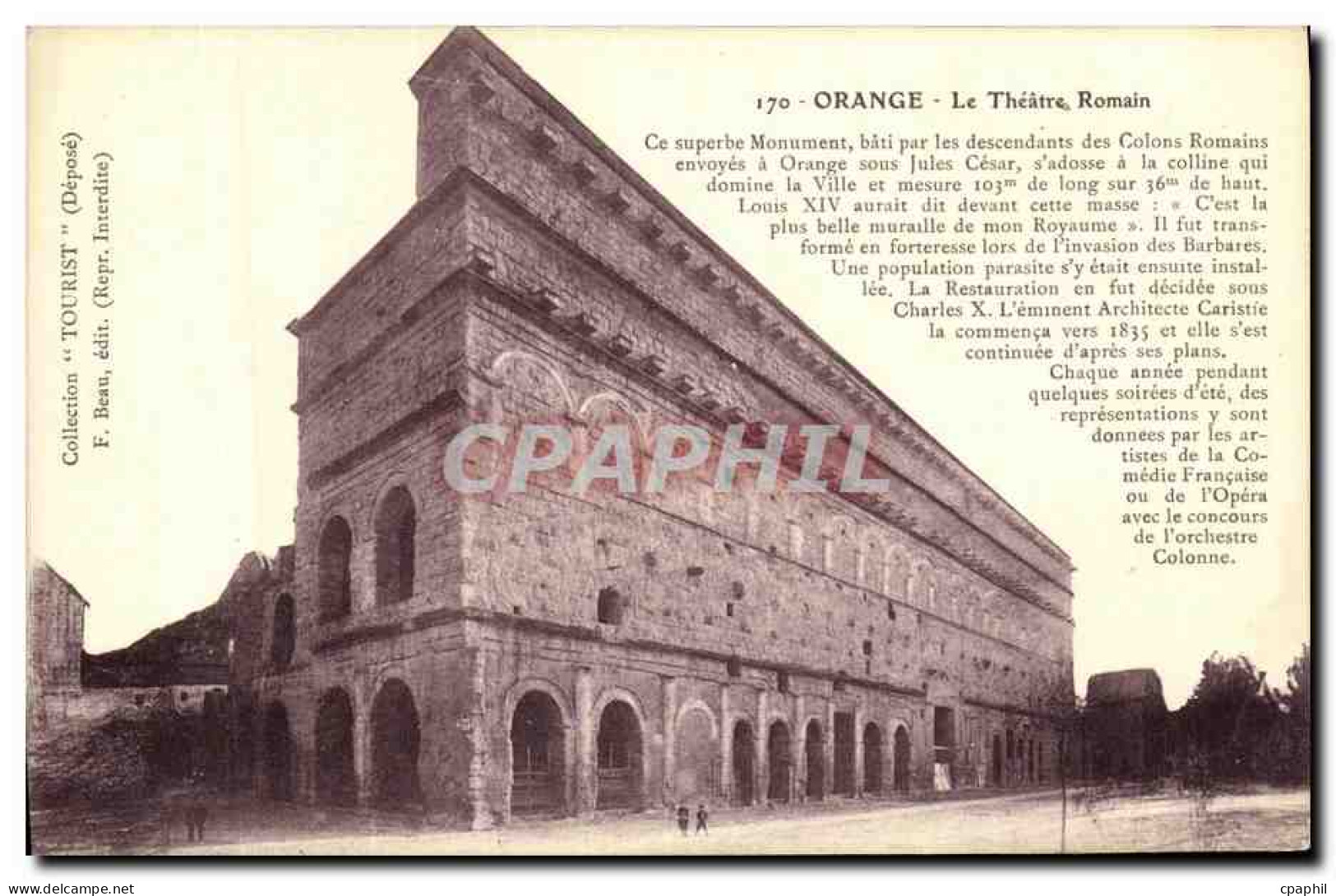 CPA Orange Theatre Romain