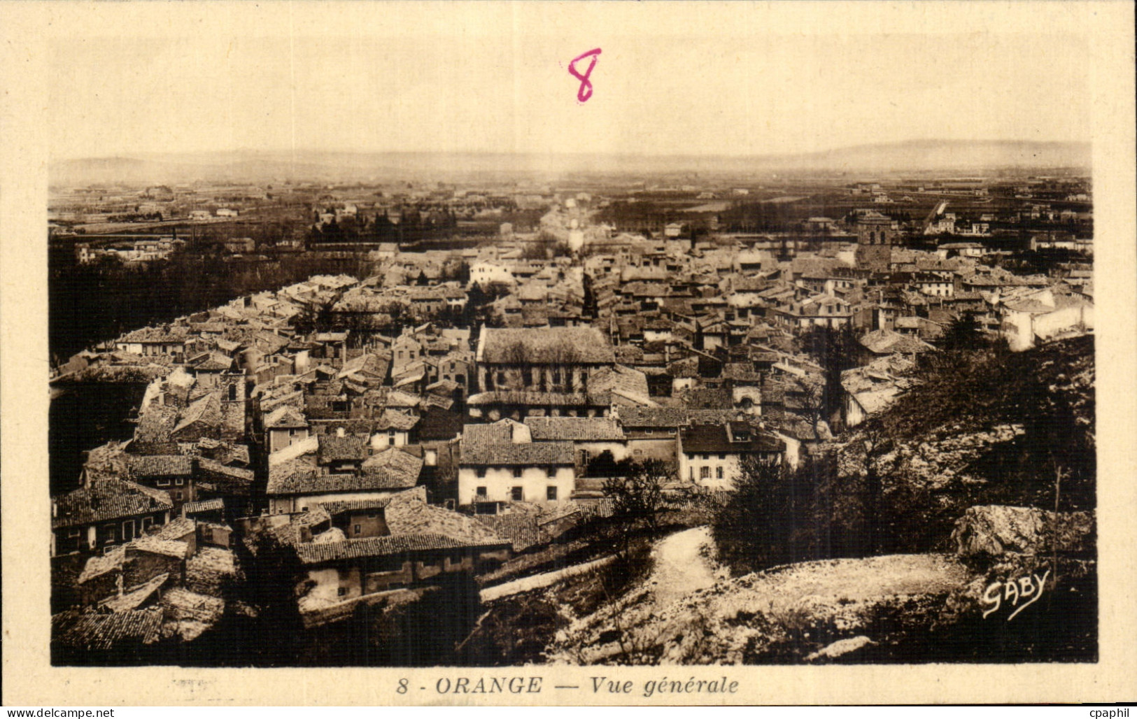 CPA Orange Vue generale